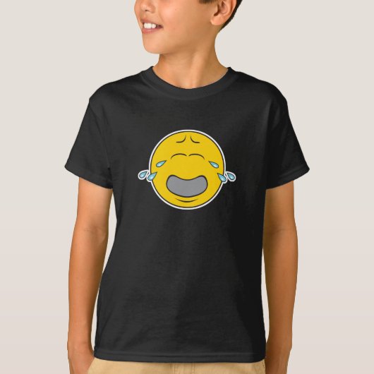 泣き言を言う泣き顔 Tシャツ (正面)