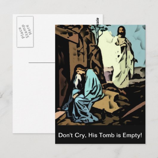 泣くな墓は空だ ポストカード (正面/裏面)