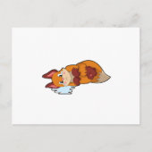 泣くキツネ ポストカード (正面)