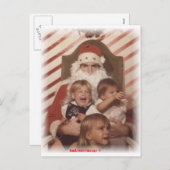 泣くクリスマスの子供たち シーズンポストカード (正面/裏面)
