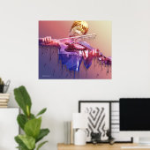 泣くバイオリン ポスター (ホームオフィス)