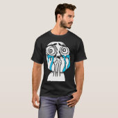 泣くミーム Tシャツ (正面フル)