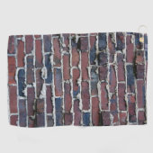 泣く乳鉢のゴルフタオルが付いているクリンカー煉瓦 ゴルフタオル (横)