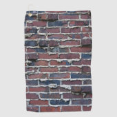泣く乳鉢のゴルフタオルが付いているクリンカー煉瓦 ゴルフタオル (正面)