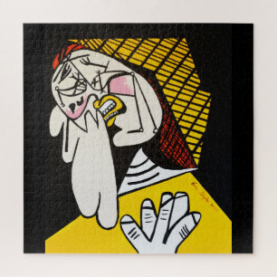 泣く人 ジグソーパズル