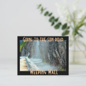 泣く壁、日帰り道路 ポストカード (スタンド正面)