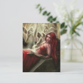 泣く天使の郵便はがき ポストカード (スタンド正面)