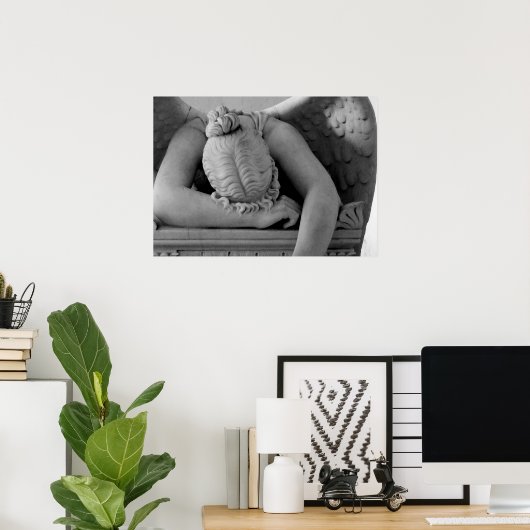 泣く天使 ポスター (ホームオフィス)