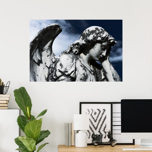 泣く天使 ポスター (ホームオフィス)