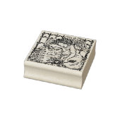 泣く守護天使、墓地のゴム印 ラバースタンプ (スタンプ)