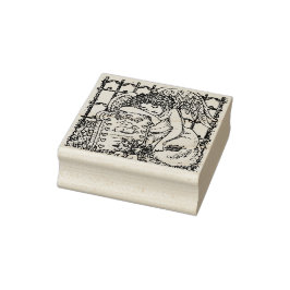 泣く守護天使、墓地のゴム印 ラバースタンプ