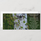 泣く樺の木結婚ズ 招待状 (正面/裏面)