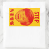 泣ストップき 長方形シール (バッグ)