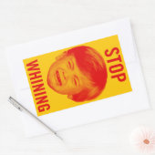 泣ストップき 長方形シール (封筒)