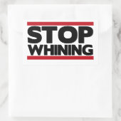 泣ストップき 長方形シール (バッグ)