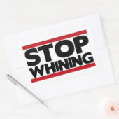 泣ストップき 長方形シール (封筒)