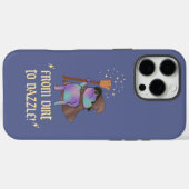 泥から輝きへ おもしろい魔法使いカエル 魔女の帽子 Case-Mate iPhoneケース (裏面 (横))