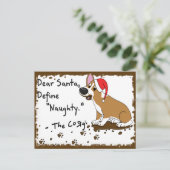 泥だらけのクリスマスコルギ シーズンポストカード (スタンド正面)