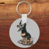 泥だらけのブー仲間 キーホルダー (正面)