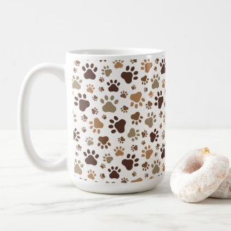泥だらけの足跡のコーヒーマグ コーヒーマグカップ