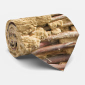 泥とガラガラの壁 ネクタイ (ロール)