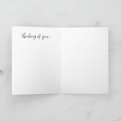 泥なし、蓮なし、オリジナル写真カード カード (内部)