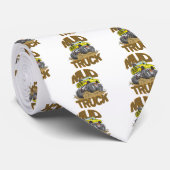 泥のトラックのごまかし ネクタイ (ロール)