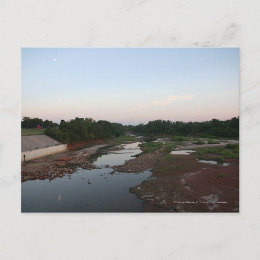 泥のフラット ポストカード (正面)