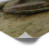 泥の中のカエル ポスター (角)