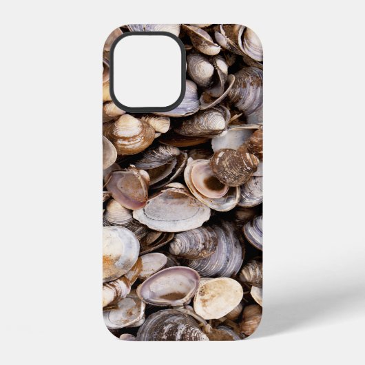 泥の中の貝殻 iPhoneケース (裏面)