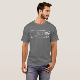 泥の入り江はロゴのワイシャツを耕作します Tシャツ