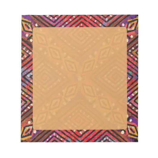 泥の布のパタインスパイアン ノートパッド (正面)