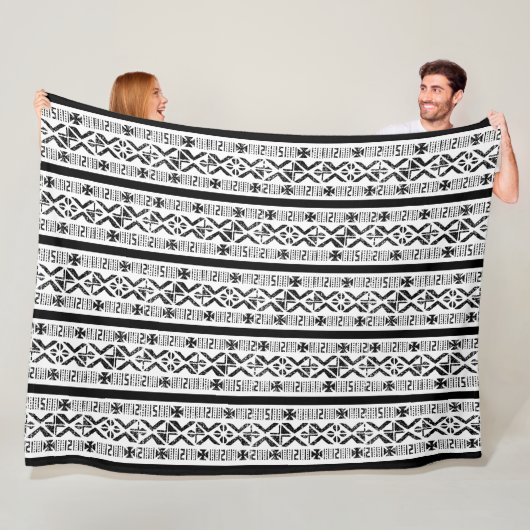 泥の布グランジが大きく見える フリースブランケット (インサイチュ)