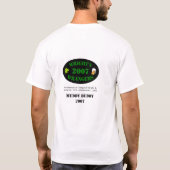 泥の相棒2007年 Tシャツ (裏面)