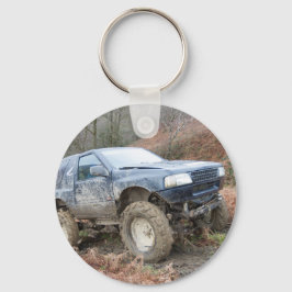 泥の4x4オフロードアー キーホルダー