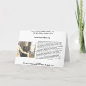 泥のKapalua -挨拶状 カード (裏面)