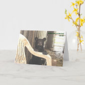 泥のKapalua -挨拶状 カード (黄色い花)