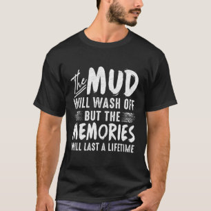 泥はオフロード泥を洗い流すAtvクワッド Tシャツ