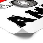 泥まみれの空の救急車 モトクロスバイク 楽しいポスター ポスター (角)