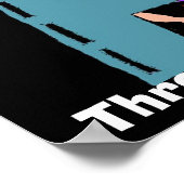 泥を投げろ長生きしろ！ ポスター (角)