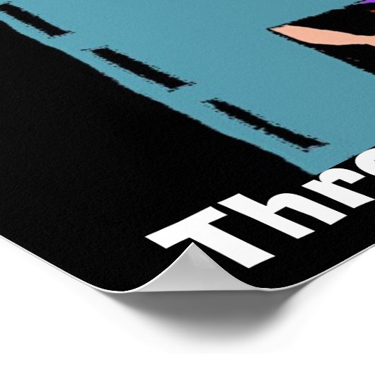 泥を投げろ長生きしろ！ ポスター (角)