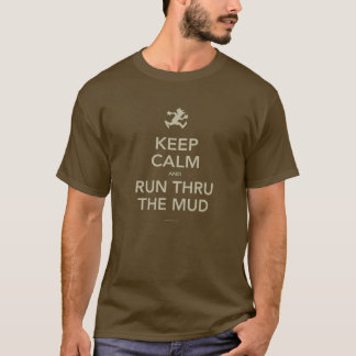 泥保を走落とす Tシャツ