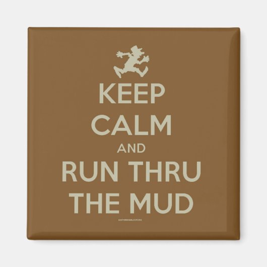 泥保固を乗せ走る マグネット (正面)