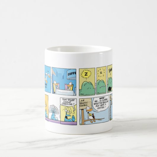 泥地のコーヒー時間マグ コーヒーマグカップ (中央)