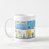 泥地のコーヒー時間マグ コーヒーマグカップ (左)