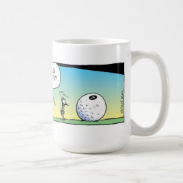 泥地のゴルフをする蟻 コーヒーマグカップ