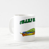 泥地のハンタールイジアナ コーヒーマグカップ (正面左)