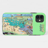 泥地の地図のIphoneカバー Case-Mate iPhoneケース (裏面(横))