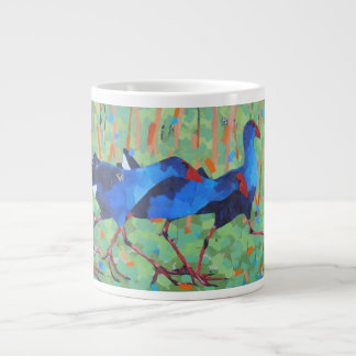 泥地の競争のマグ ジャンボコーヒーマグカップ