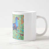 泥地の競争のマグ ジャンボコーヒーマグカップ (右)